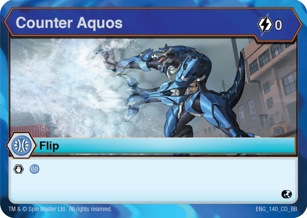 Image for Counter Aquos (Battle Brawlers) (140) - Bakugan TCG