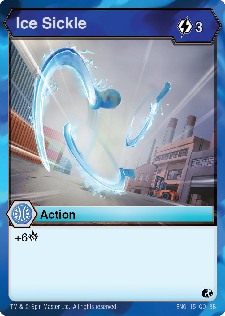 Image for Ice Sickle (Battle Brawlers) (15) - Bakugan TCG