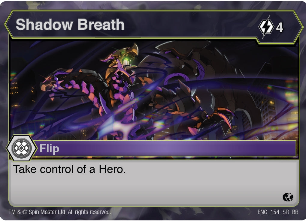 Image for Shadow Breath (Battle Brawlers) (154) - Bakugan TCG