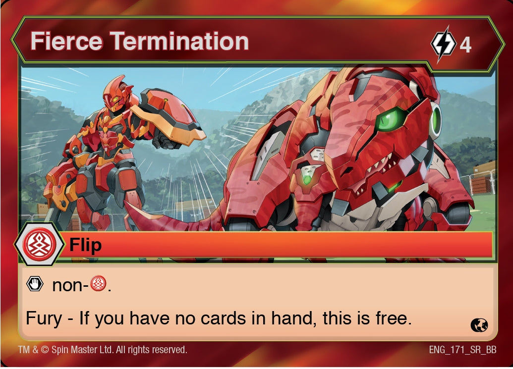 Image for Fierce Termination (Battle Brawlers) (171) - Bakugan TCG