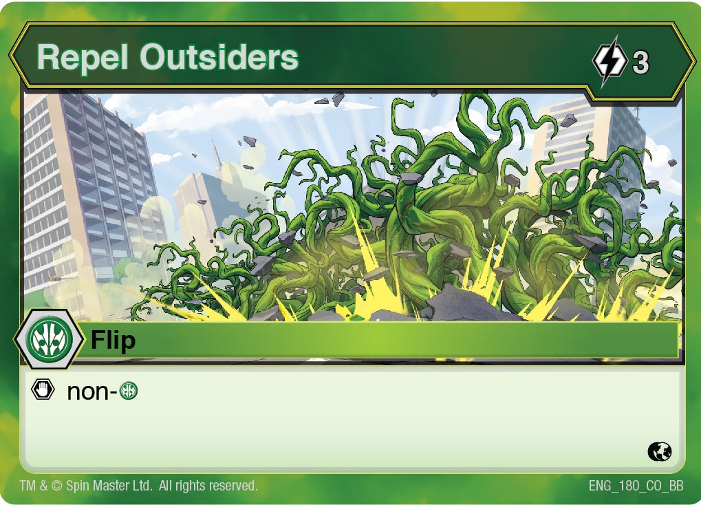 Image for Repel Outsiders (Battle Brawlers) (180) - Bakugan TCG