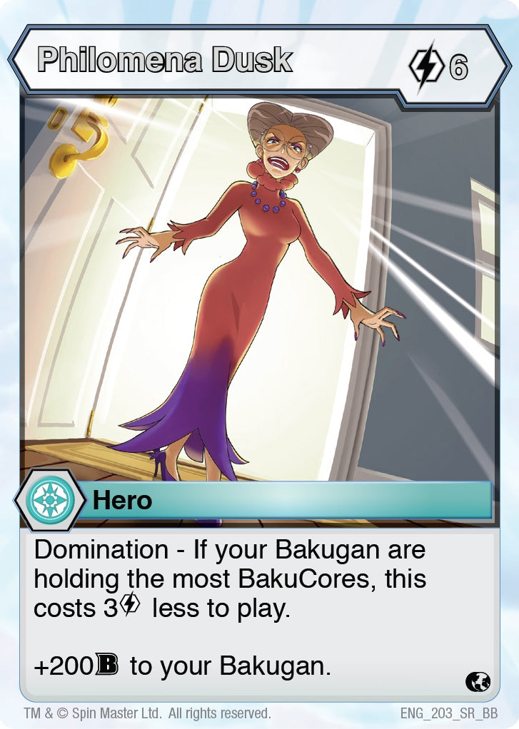 Image for Philomena Dusk (Battle Brawlers) (203) - Bakugan TCG