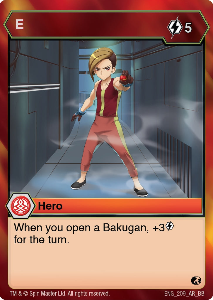 Image for E (Battle Brawlers) (209) - Bakugan TCG