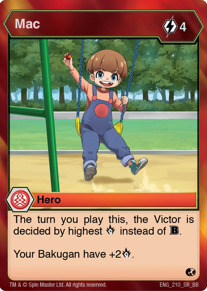 Image for Mac (Battle Brawlers) (210) - Bakugan TCG