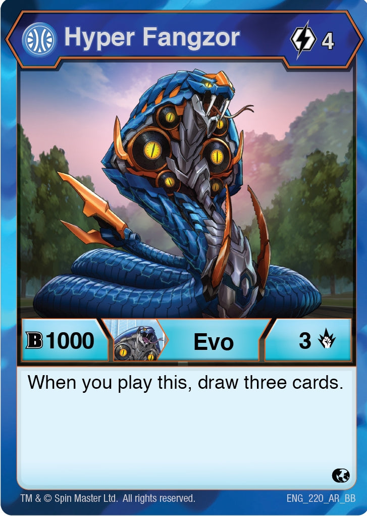 Image for Hyper Fangzor (Battle Brawlers) (220) - Bakugan TCG