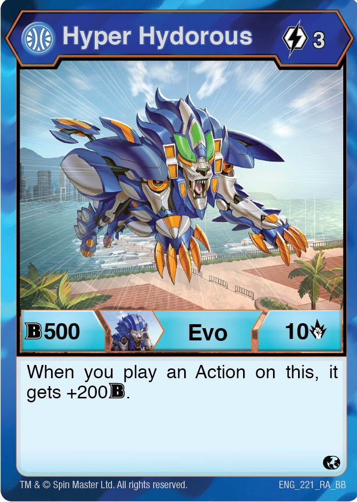 Image for Hyper Hydorous (Battle Brawlers) (221) - Bakugan TCG