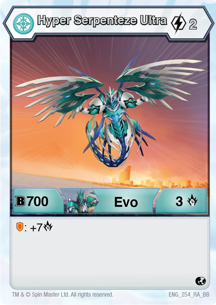 Image for Hyper Serpenteze Ultra (254) (Battle Brawlers) (254) - Bakugan TCG