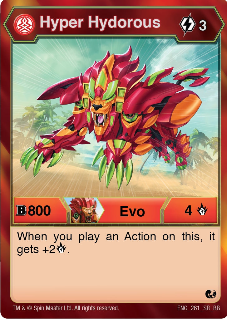 Image for Hyper Hydorous (261) (Battle Brawlers) (261) - Bakugan TCG