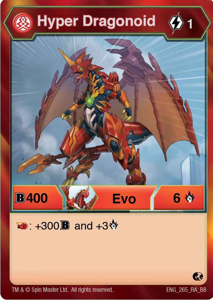 Image for Hyper Dragonoid (265) (Battle Brawlers) (265) - Bakugan TCG
