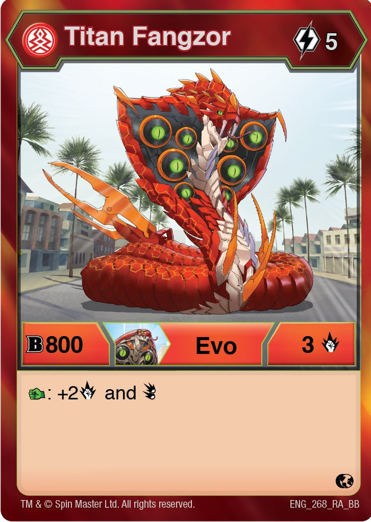 Image for Titan Fangzor (268) (Battle Brawlers) (268) - Bakugan TCG