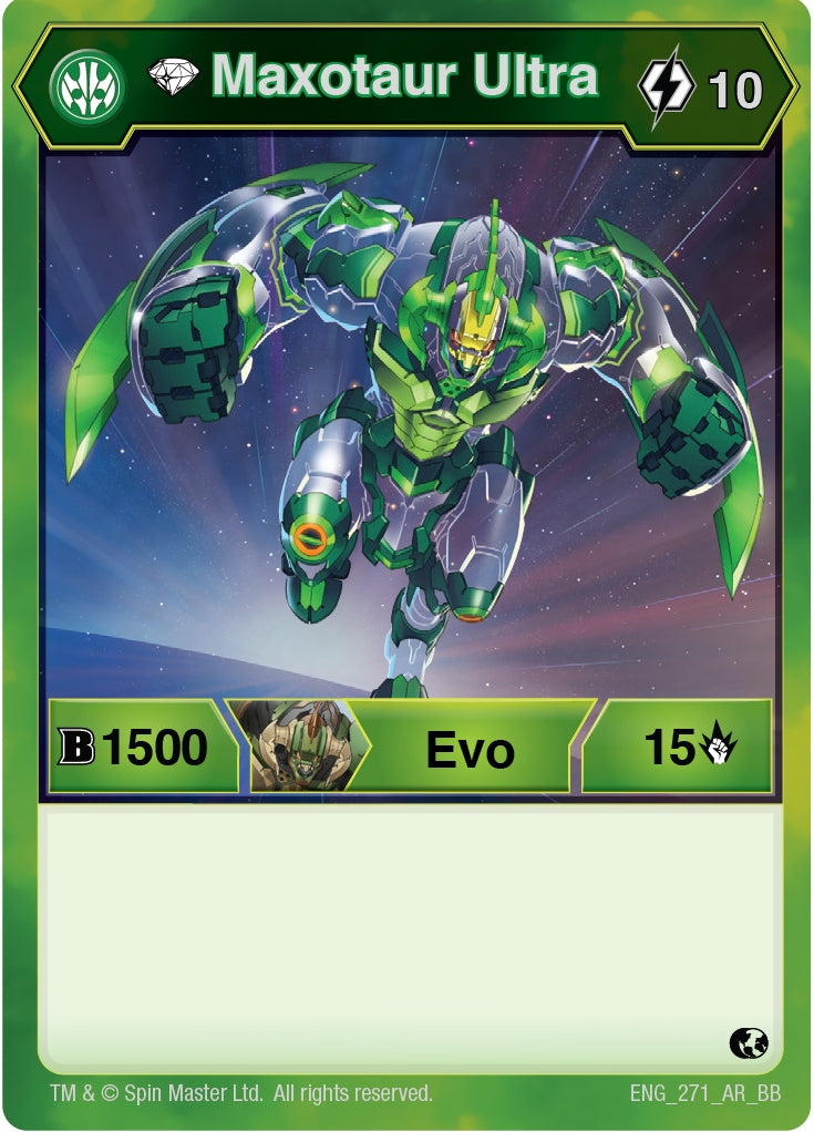 Image for Diamond Maxotaur Ultra (Battle Brawlers) (271) - Bakugan TCG