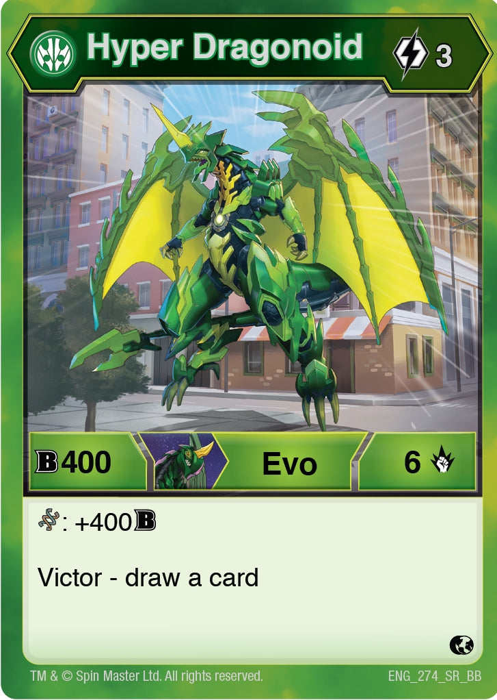 Image for Hyper Dragonoid (274) (Battle Brawlers) (274) - Bakugan TCG