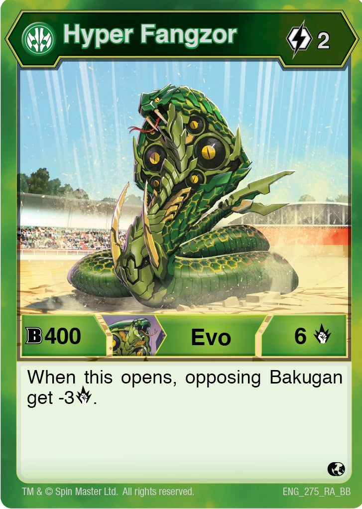 Image for Hyper Fangzor (275) (Battle Brawlers) (275) - Bakugan TCG