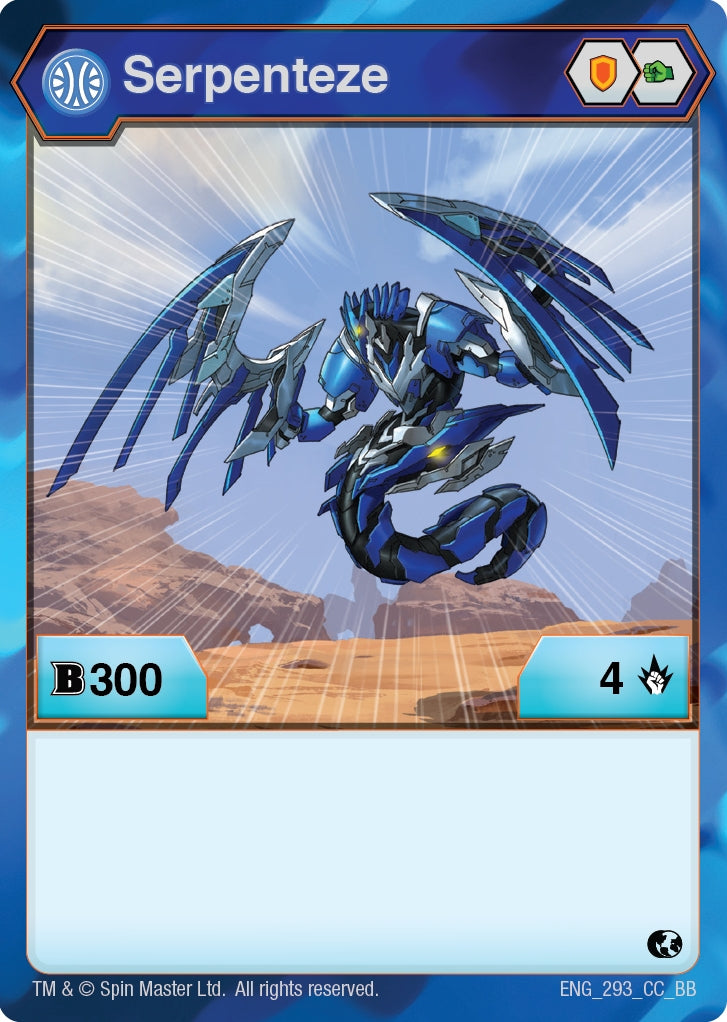 Image for Serpenteze (Battle Brawlers) (293) - Bakugan TCG