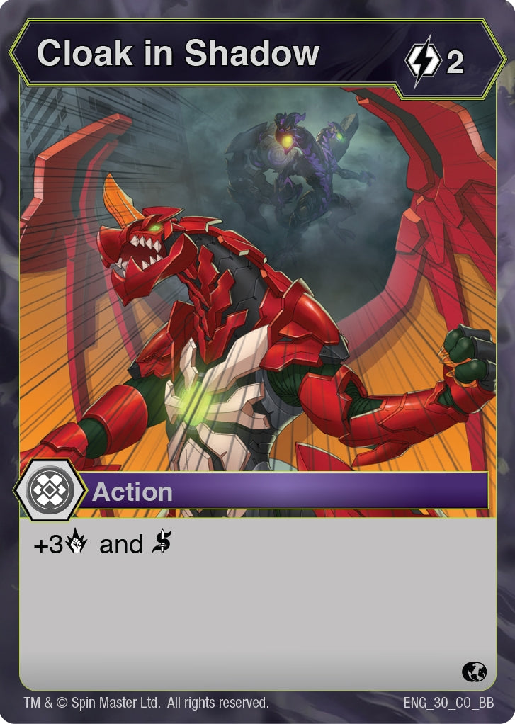 Image for Cloak in Shadow (Battle Brawlers) (30) - Bakugan TCG