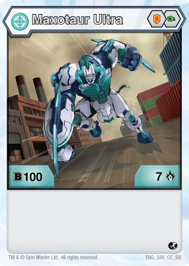 Image for Maxotaur Ultra (336) (Battle Brawlers) (336) - Bakugan TCG