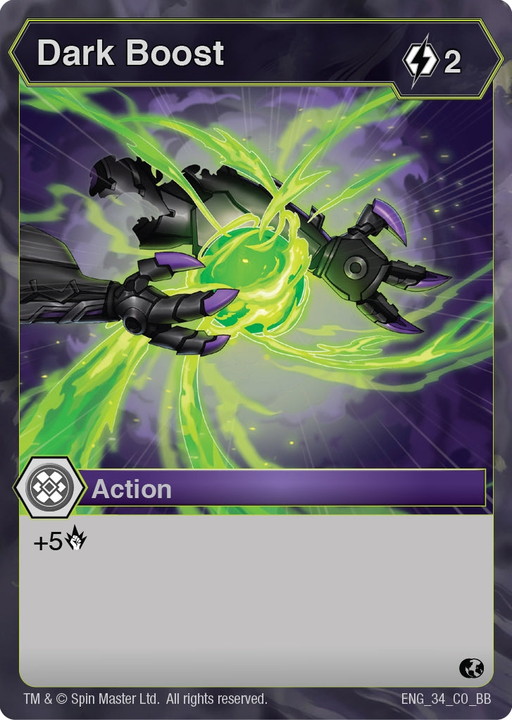Image for Dark Boost (Battle Brawlers) (34) - Bakugan TCG