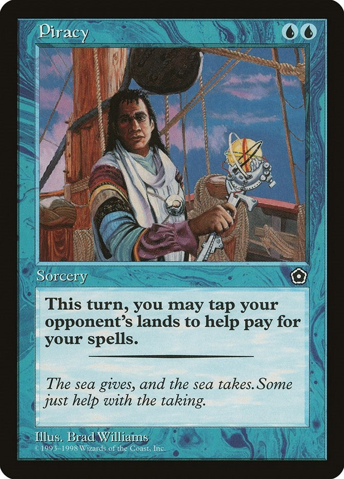 Image for Piracy (Portal Second Age) - Magic: The Gathering