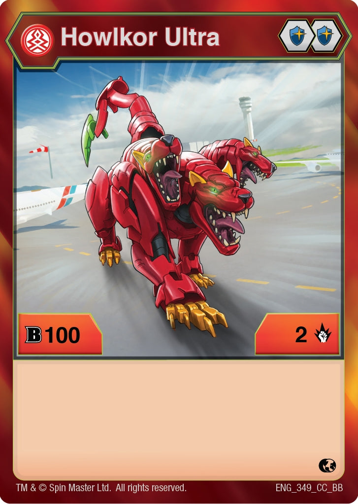 Image for Howlkor Ultra (349) (Battle Brawlers) (349) - Bakugan TCG
