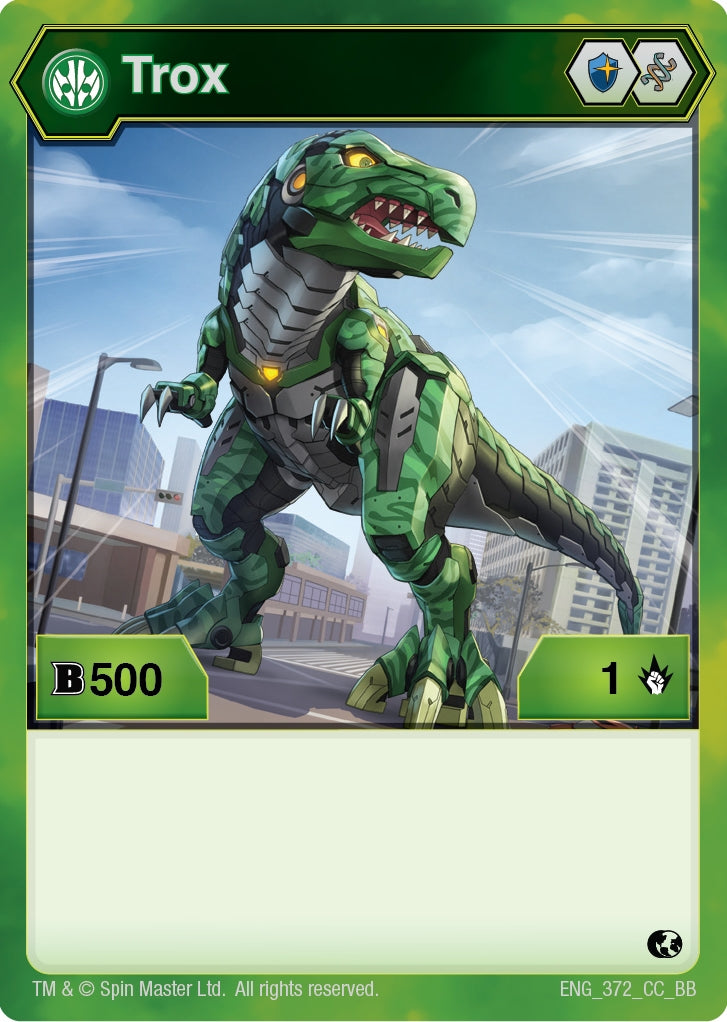 Image for Trox (372) (Battle Brawlers) (372) - Bakugan TCG