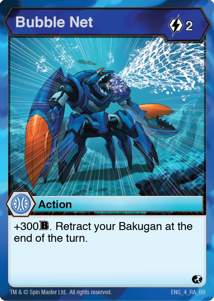 Image for Bubble Net (Battle Brawlers) (4) - Bakugan TCG