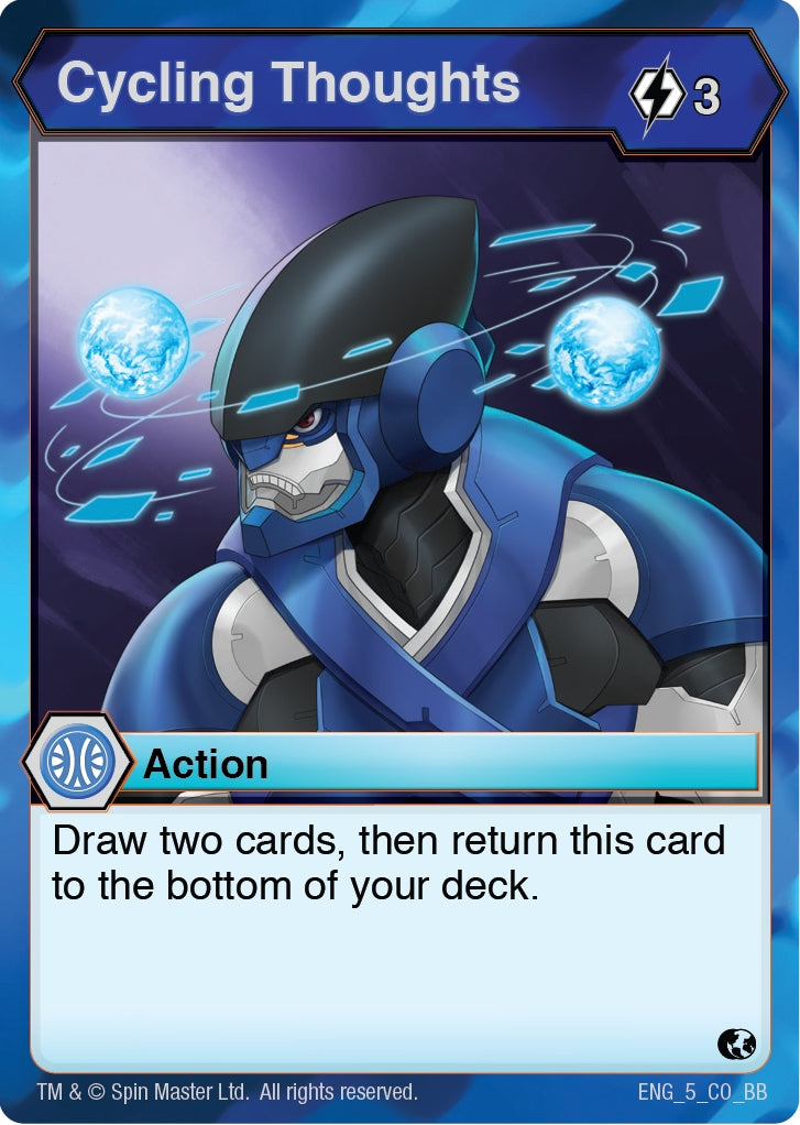 Image for Cycling Thoughts (Battle Brawlers) (5) - Bakugan TCG