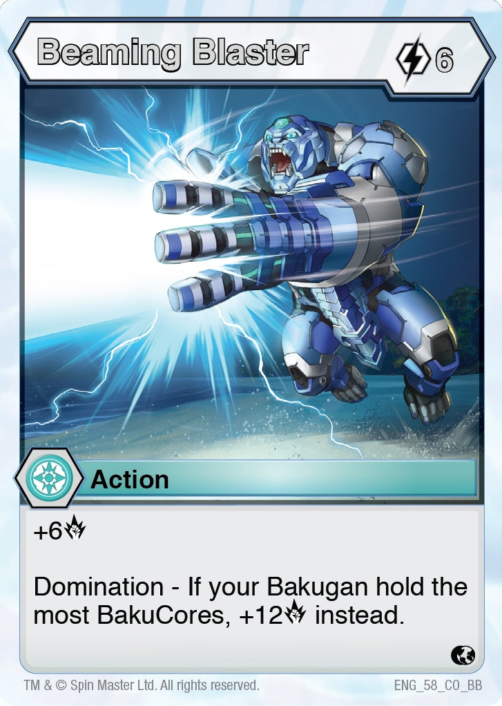 Image for Beaming Blaster (Battle Brawlers) (58) - Bakugan TCG