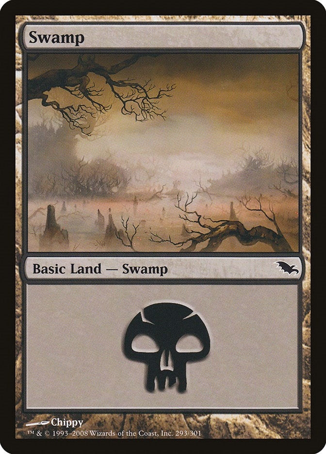 Image for Swamp (293) (Shadowmoor) (293) - Magic: The Gathering