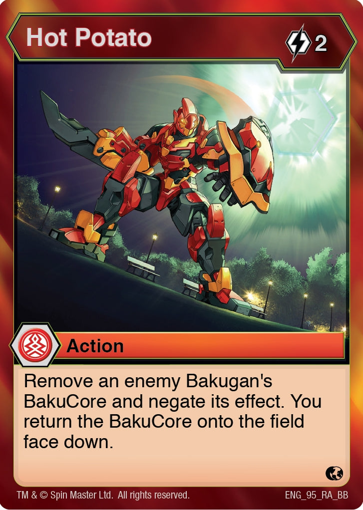Image for Hot Potato (Battle Brawlers) (95) - Bakugan TCG