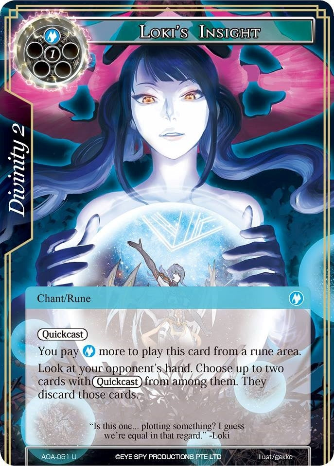 Image for Loki's Insight (Awakening of the Ancients) (AOA-051) - Force of Will