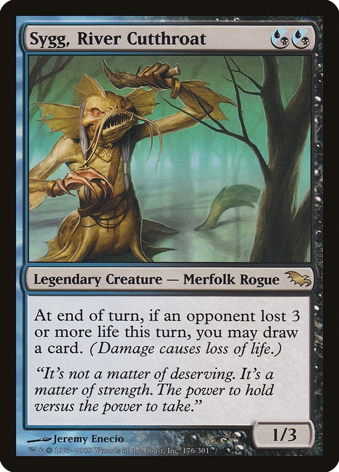 Image for Sygg, River Cutthroat (Shadowmoor) (176) - Magic: The Gathering