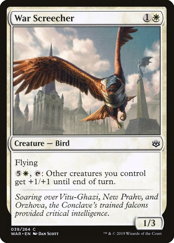 Image for War Screecher (War of the Spark) (39) - Magic: The Gathering