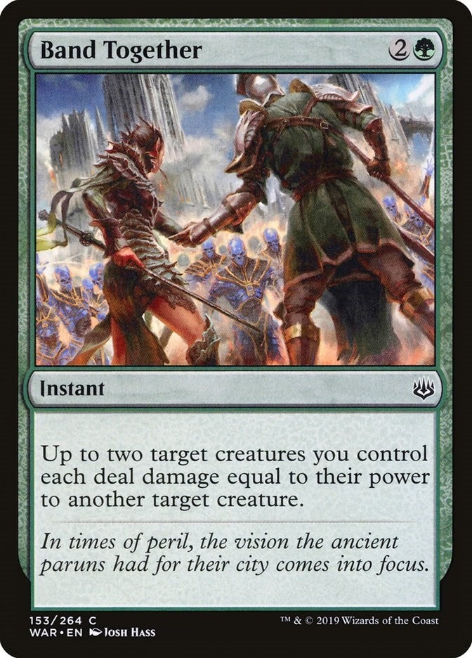 Image for Band Together (War of the Spark) (153) - Magic: The Gathering