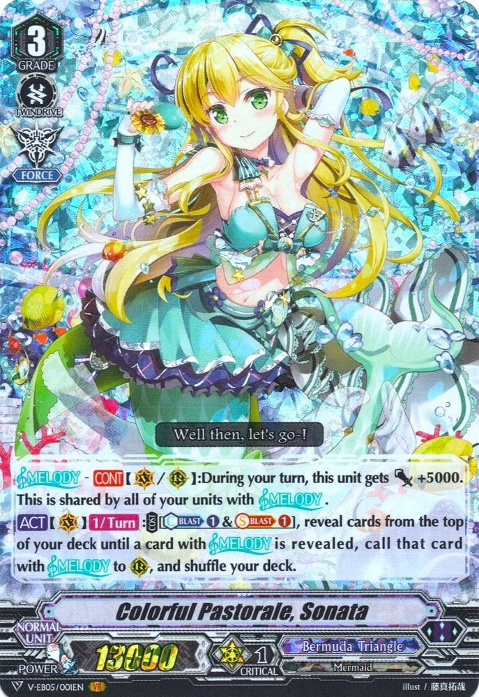 Image for Colorful Pastorale, Sonata (V-EB05: Primary Melody) (V-EB05/001EN) - Cardfight Vanguard