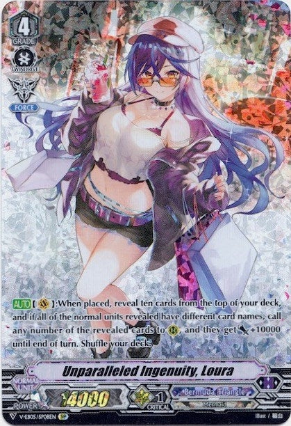Image for Unparalleled Ingenuity, Loura (SP) (V-EB05: Primary Melody) (V-EB05/SP08EN) - Cardfight Vanguard