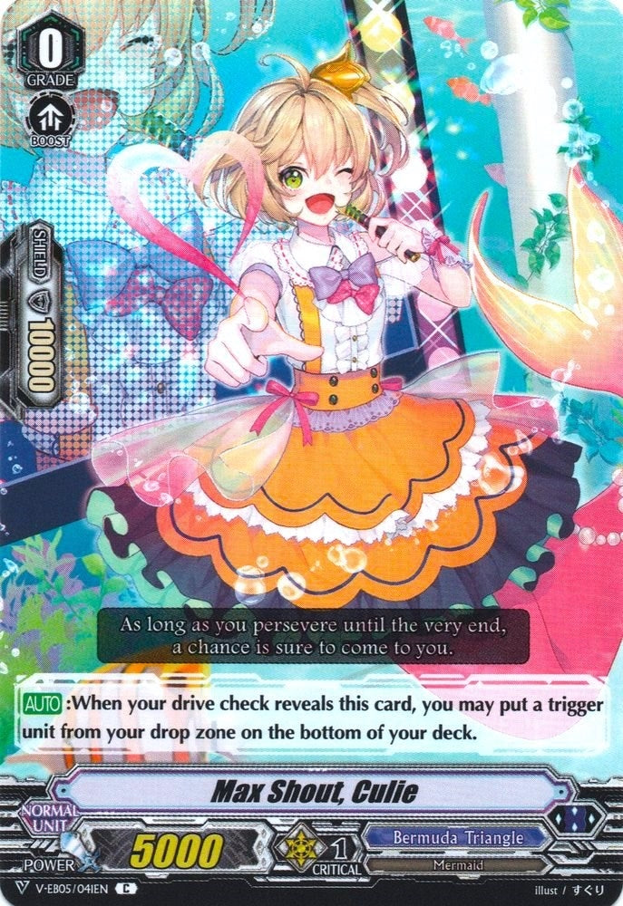 Image for Max Shout, Culie (V-EB05: Primary Melody) (V-EB05/041EN) - Cardfight Vanguard