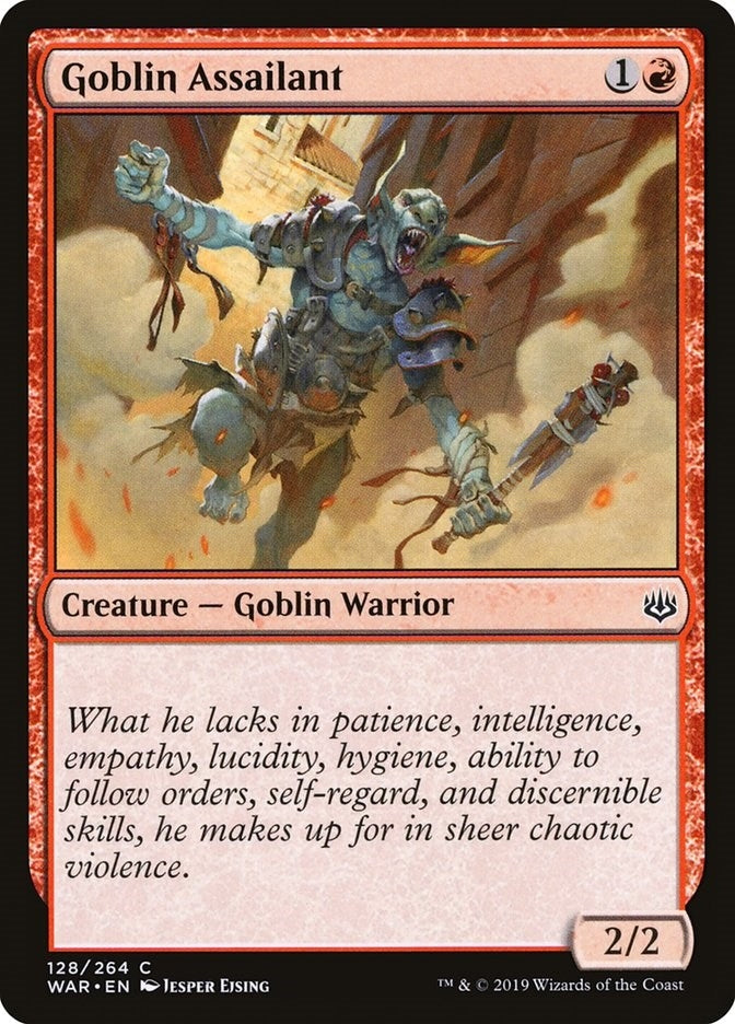 Image for Goblin Assailant (War of the Spark) (128) - Magic: The Gathering