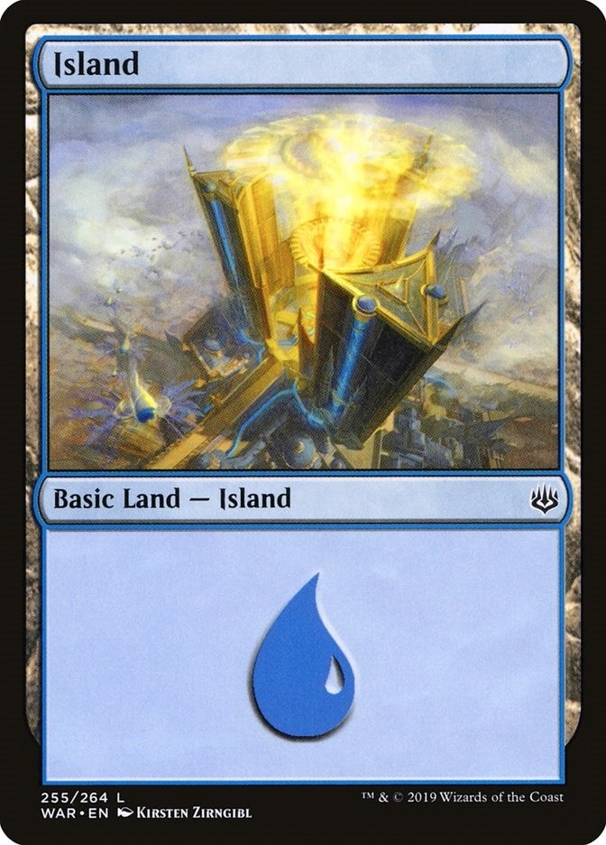 Image for Island (255) (War of the Spark) (255) - Magic: The Gathering