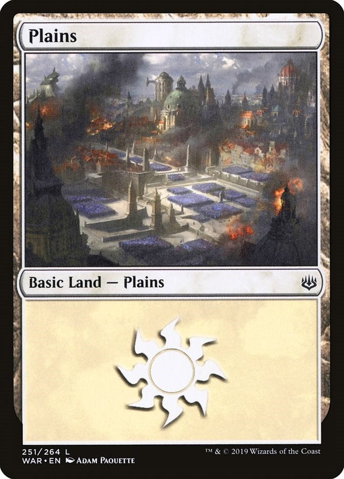 Image for Plains (251) (War of the Spark) (251) - Magic: The Gathering