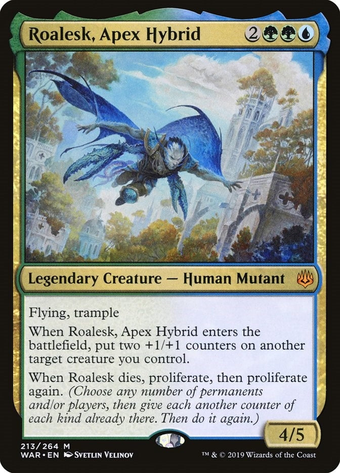 Image for Roalesk, Apex Hybrid (War of the Spark) (213) - Magic: The Gathering