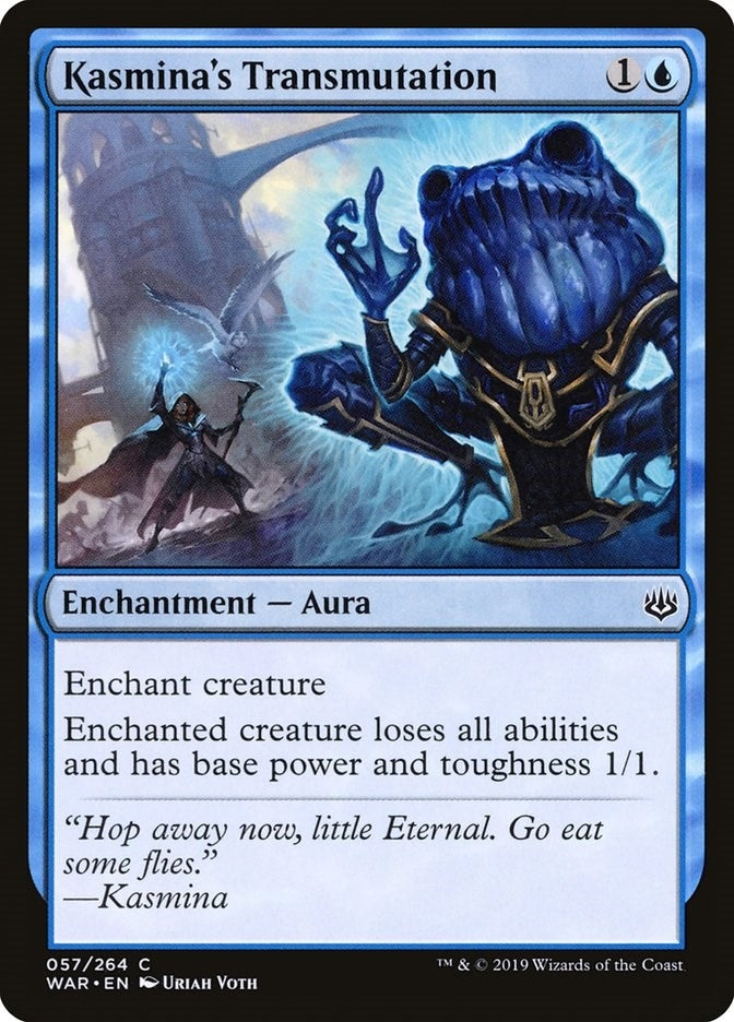 Image for Kasmina's Transmutation (War of the Spark) (57) - Magic: The Gathering
