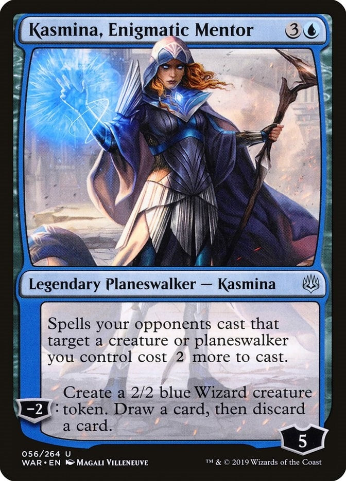 Image for Kasmina, Enigmatic Mentor (War of the Spark) (56) - Magic: The Gathering