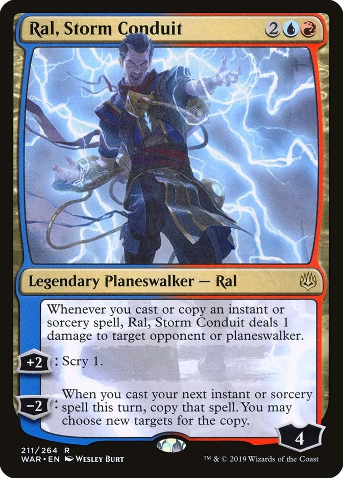 Image for Ral, Storm Conduit (War of the Spark) (211) - Magic: The Gathering