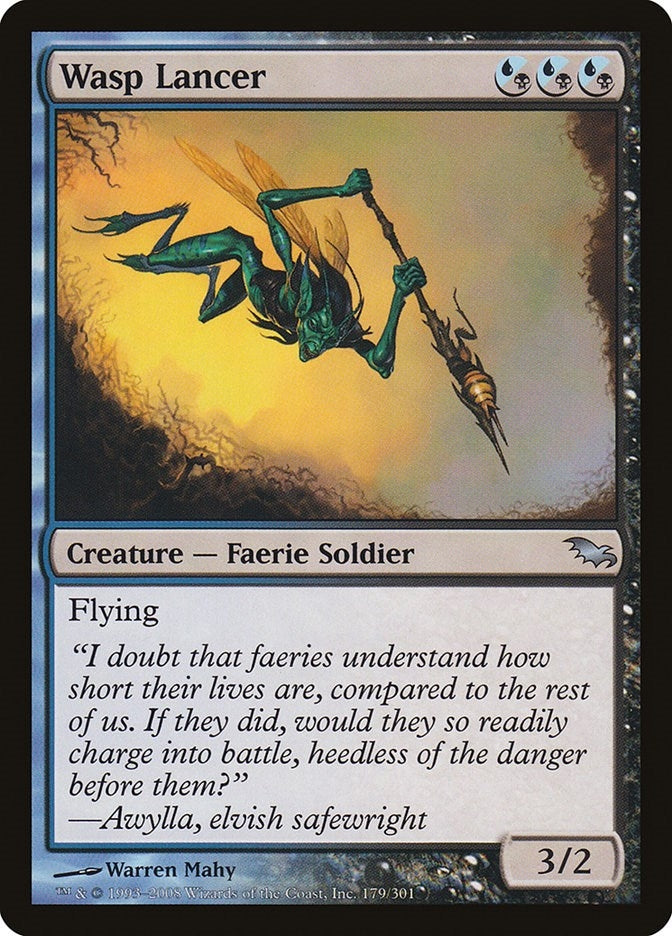 Image for Wasp Lancer (Shadowmoor) (179) - Magic: The Gathering