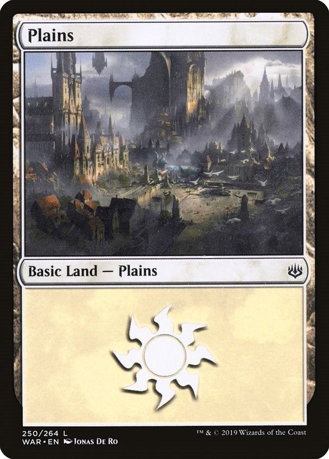 Image for Plains (250) (War of the Spark) (250) - Magic: The Gathering