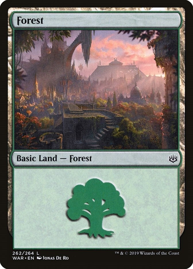 Image for Forest (262) (War of the Spark) (262) - Magic: The Gathering