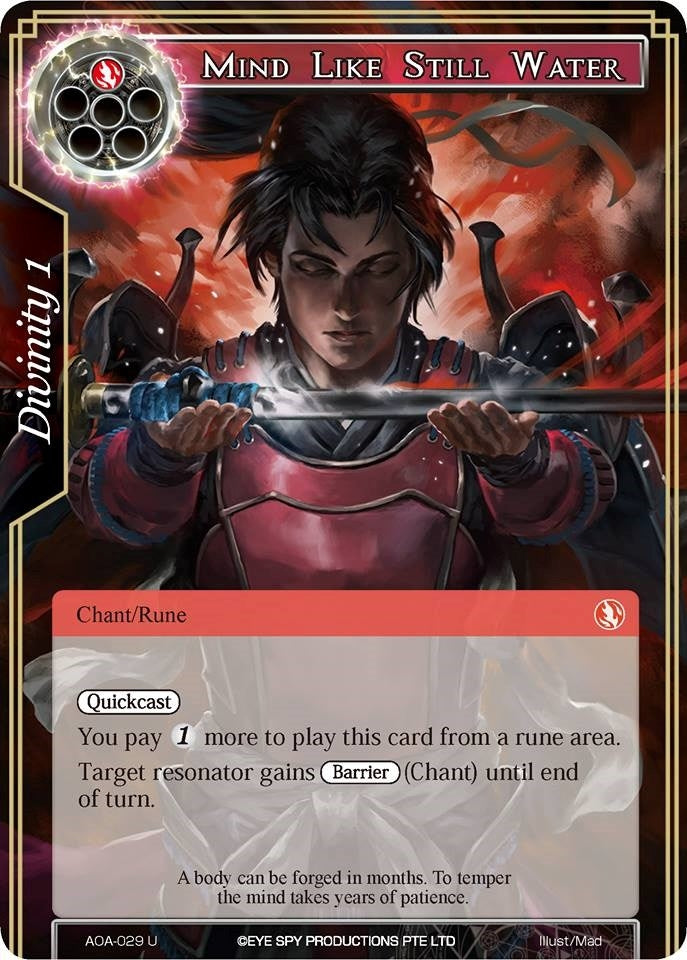 Image for Mind Like Still Water (Awakening of the Ancients) (AOA-029) - Force of Will