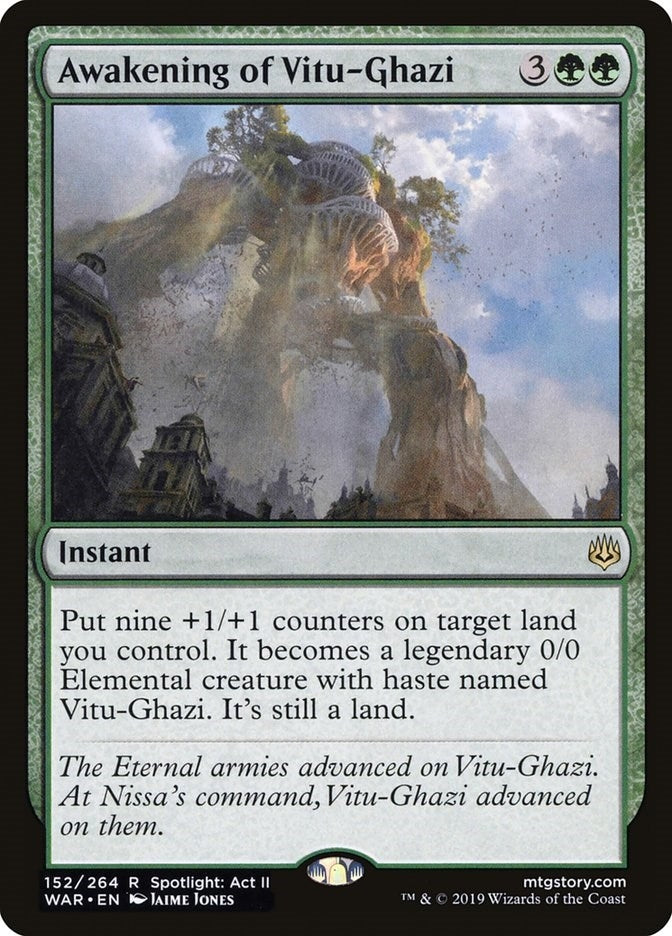 Image for Awakening of Vitu-Ghazi (War of the Spark) (152) - Magic: The Gathering