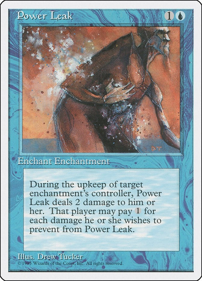 Image for Power Leak (Fourth Edition) - Magic: The Gathering