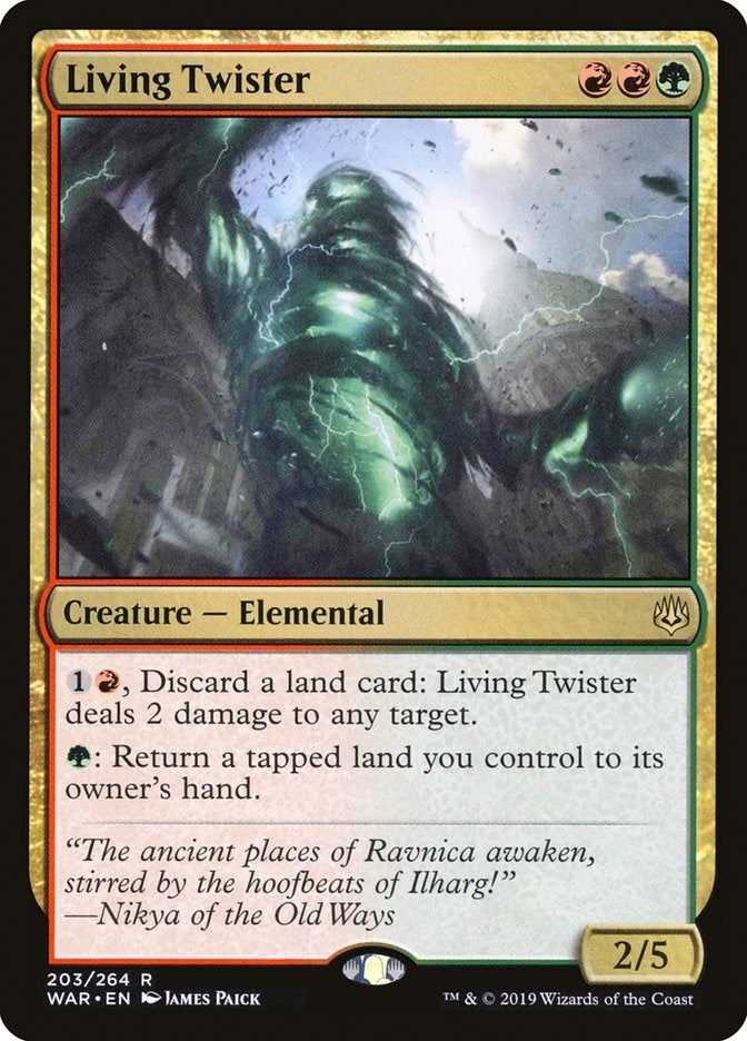 Image for Living Twister (War of the Spark) (203) - Magic: The Gathering